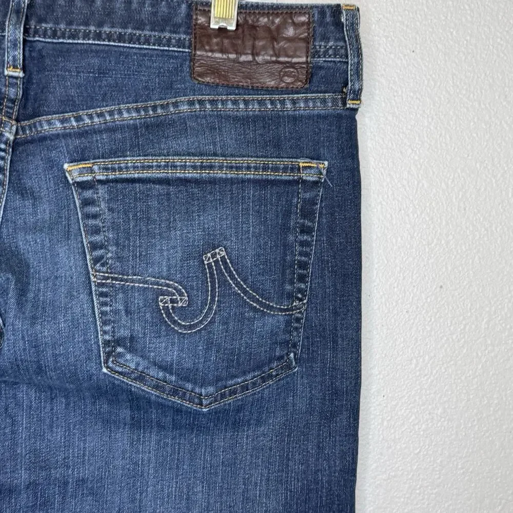 AG Adriano Goldschmied Jeans The Graduate Tailored Leg Mens Sz 33x34 Medium Wash